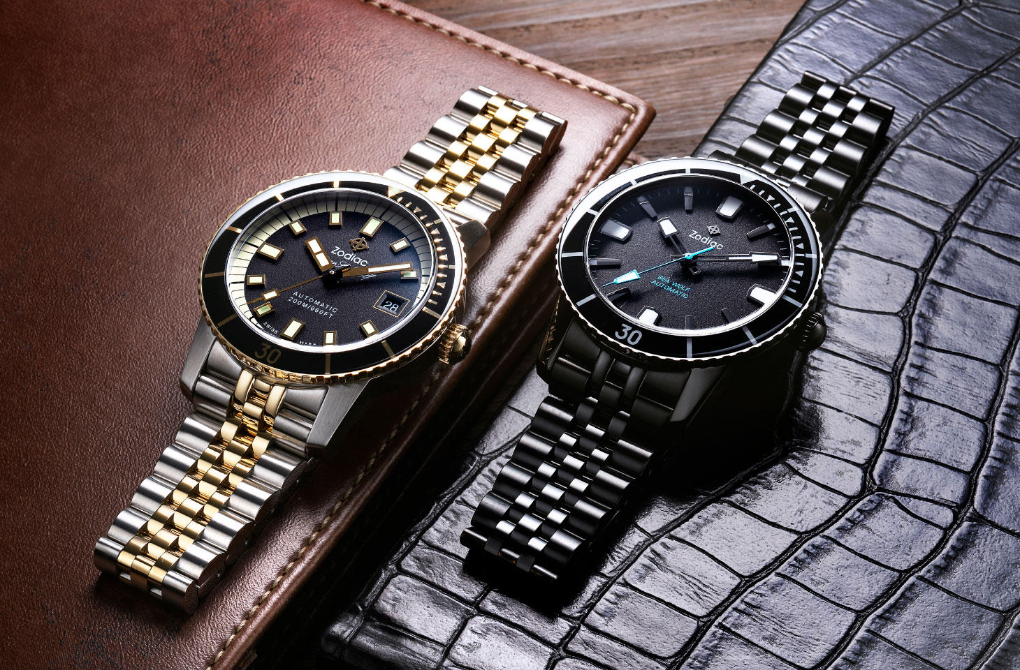 往年の名作ダイバーズを復刻】各色10本、ゾディアックの日本未発売