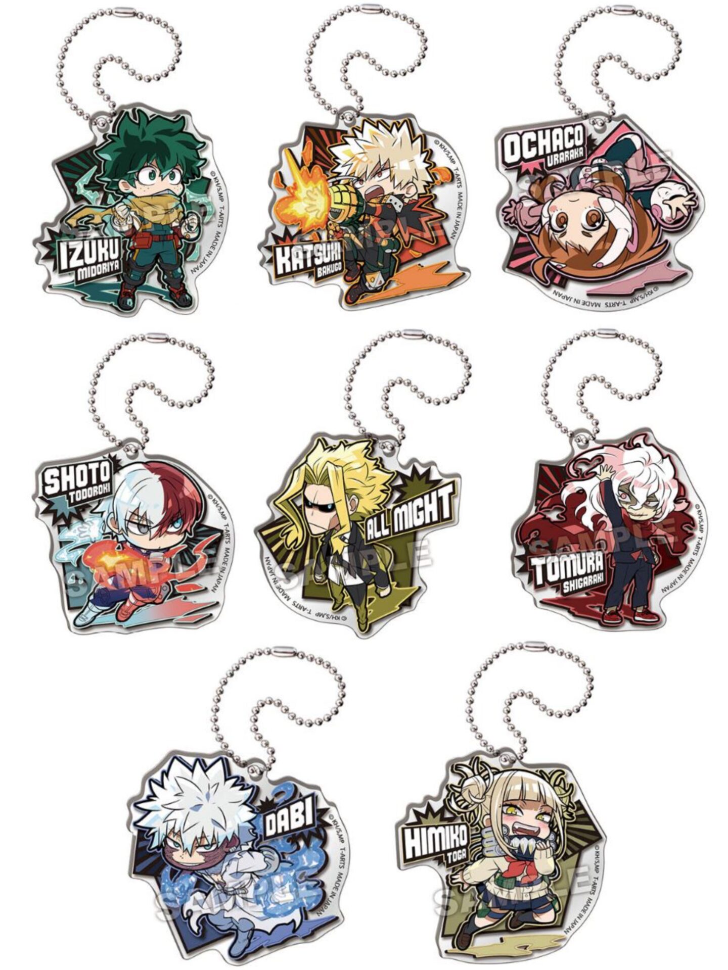 2024年9月】僕のヒーローアカデミア でふぉめ 決戦！アクリル