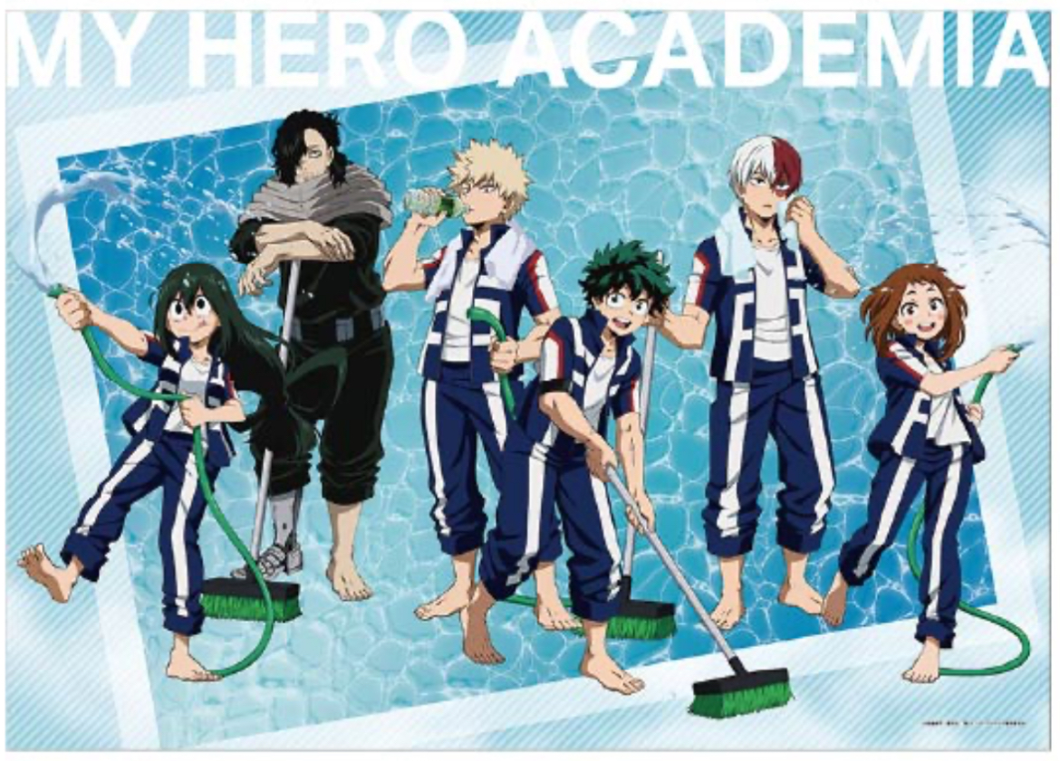 2025年8月9日】僕のヒーローアカデミア A3クリアポスター ムービック