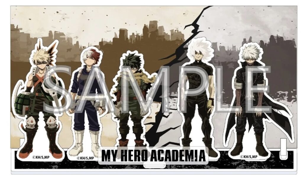 2023年7月上旬】僕のヒーローアカデミア 6期キャラクタービジュアル