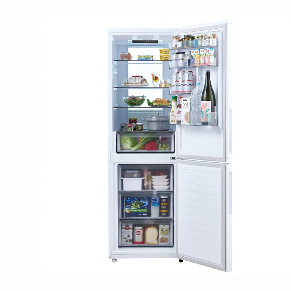 Haier Haier 355L 2ドア冷蔵庫 JR-M36A-W スノーホワイト (右開き