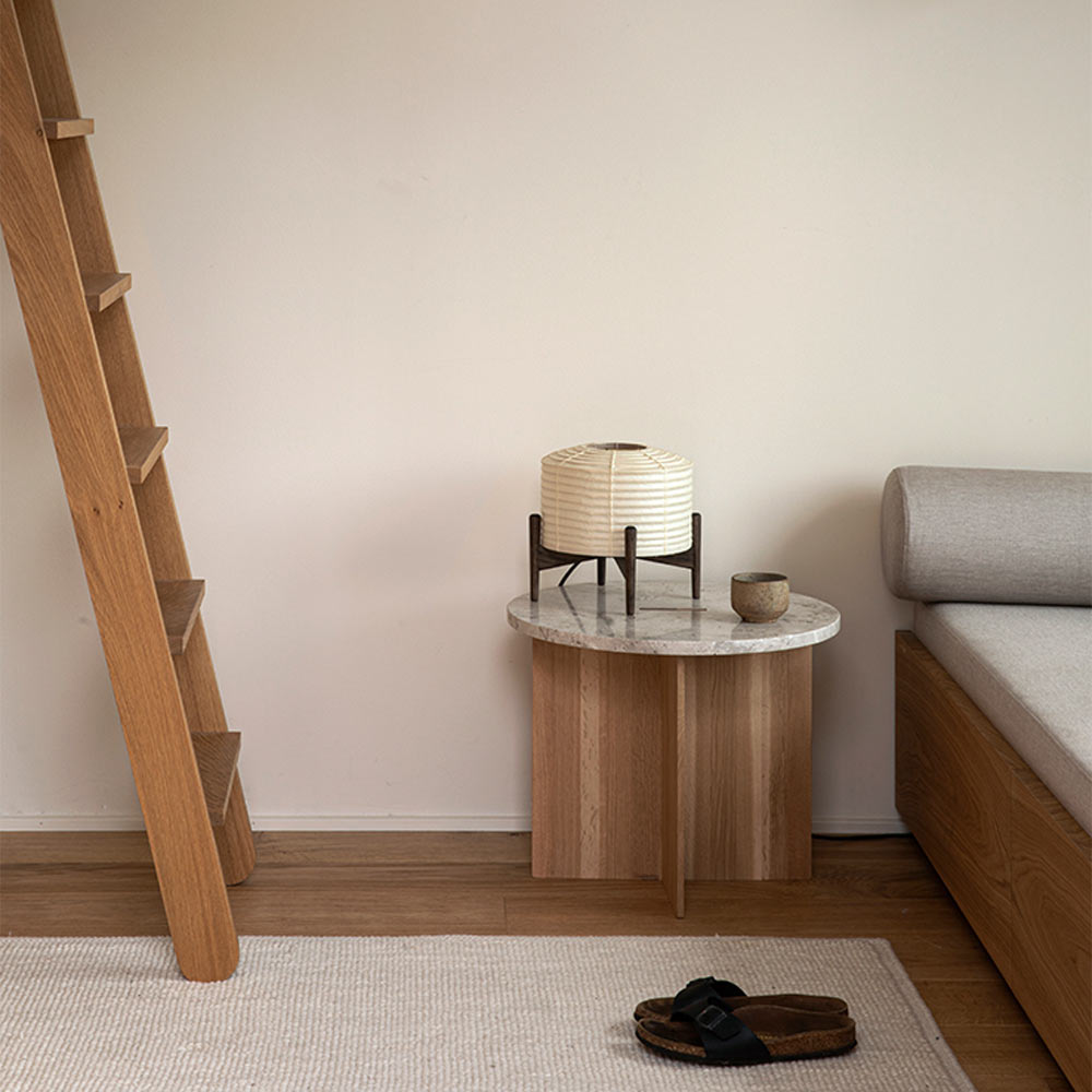 Karimoku Case N-ST01 Small MARBLE TABLETOP Karimoku Case