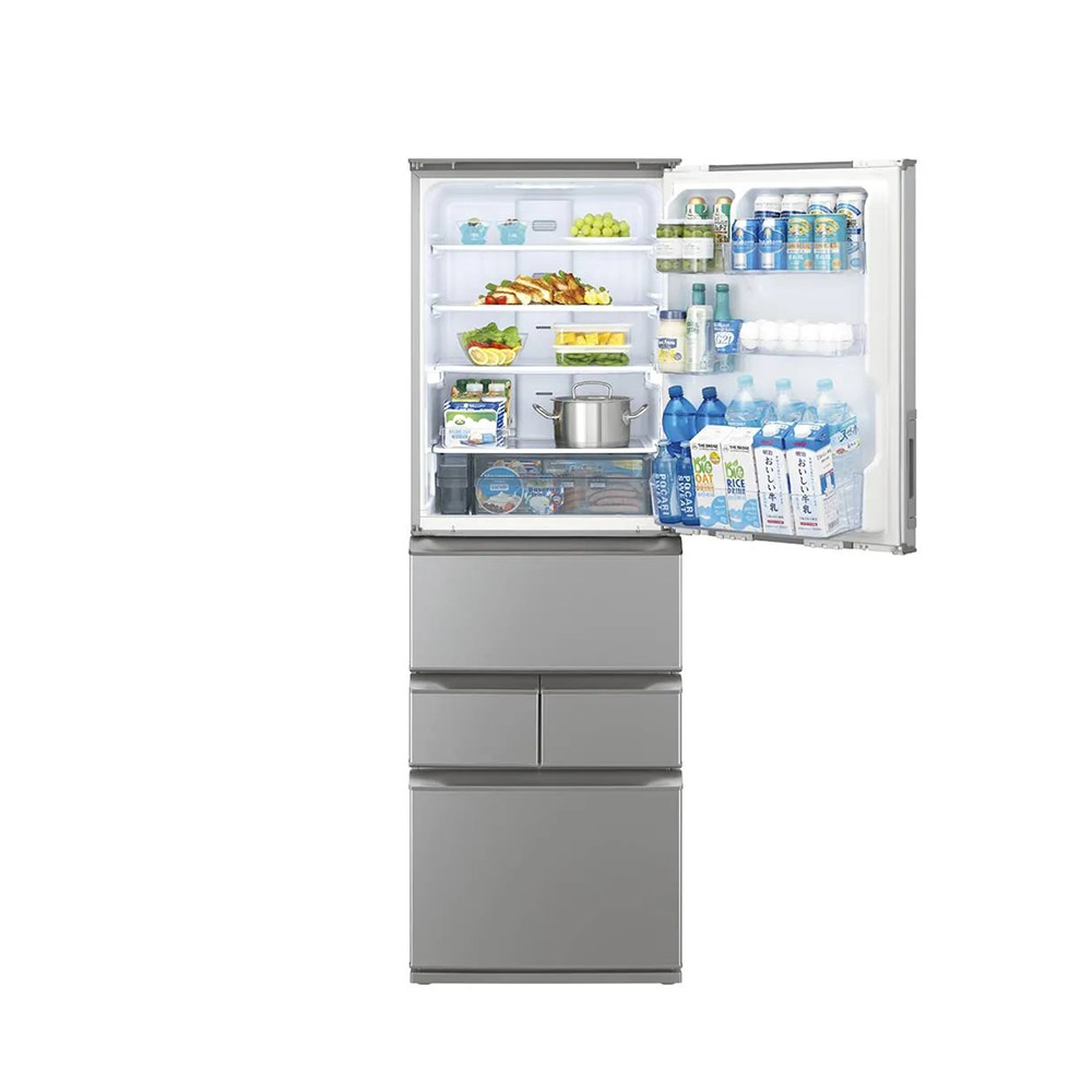 SHARP SHARP 5ドア冷蔵庫 455L どっちもドア SJ-XW46P (両開き