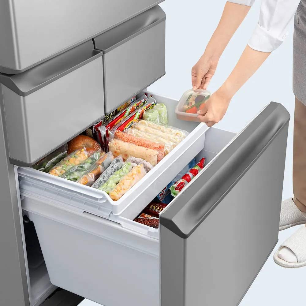 SHARP SHARP 5ドア冷蔵庫 455L どっちもドア SJ-XW46P (両開き