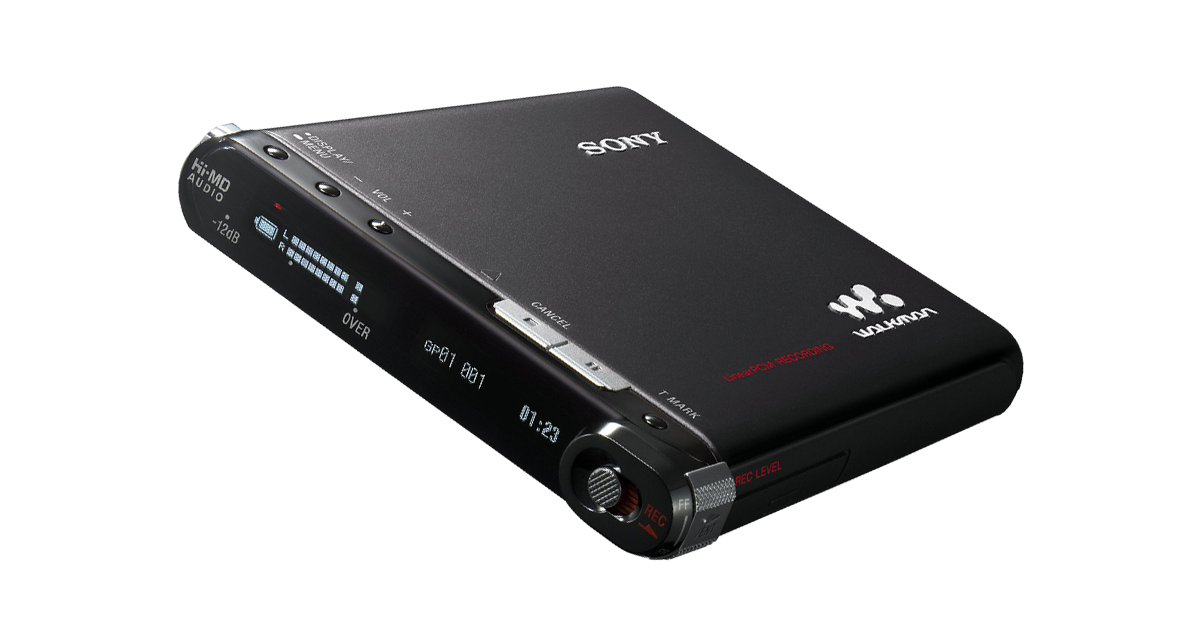 Visual Guide to Sony's MiniDisc (1992–2006)