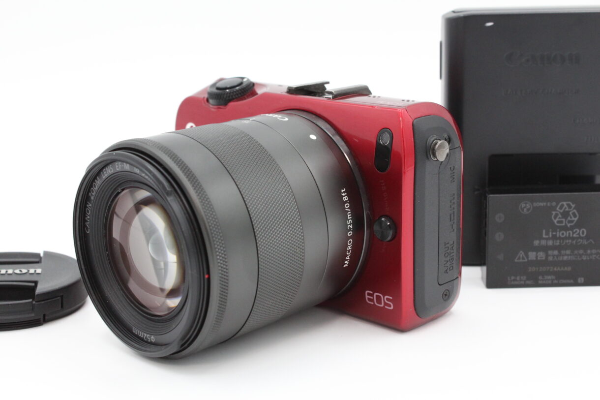良品】CANON キヤノン ミラーレス一眼カメラ EOS M レンズキット EF