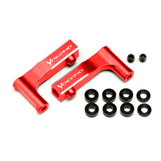 可変式リヤショートHアームキット(レッド仕様 面取加工済)(YD-2用) [Y2