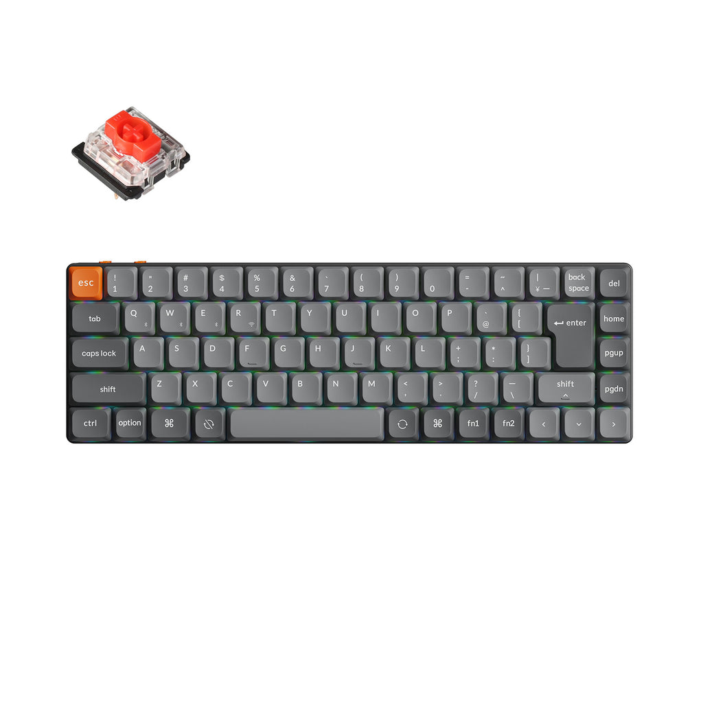 Keychron K7 Max QMK/VIA ワイヤレス カスタム・メカニカルキーボード