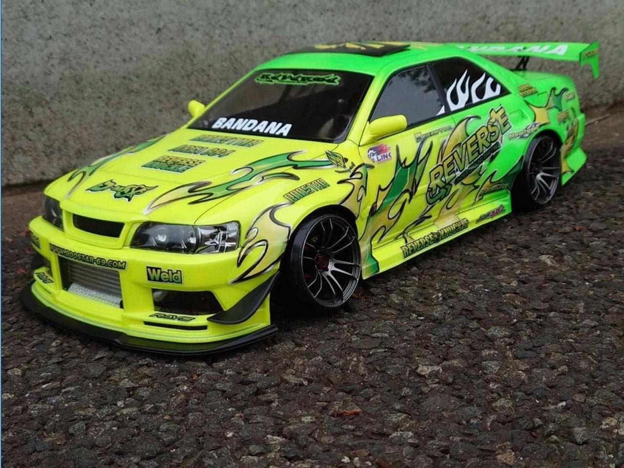 Toyota Chaser JZX100 KAZAMA Auto 1/10 BODY SET [Addiction RC] AD