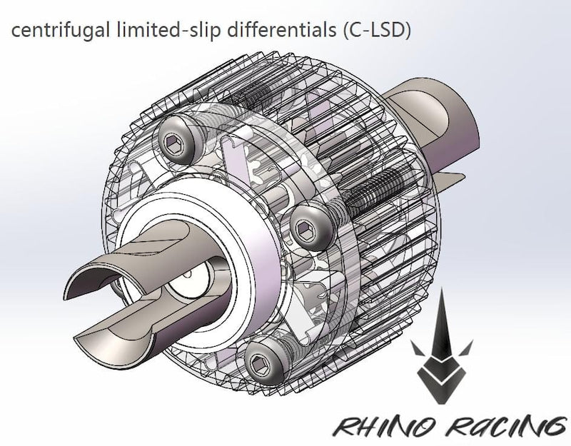 ALUMINUM C-LSD (Centrifugal) CLSD Differential Assembly Unit (RDX