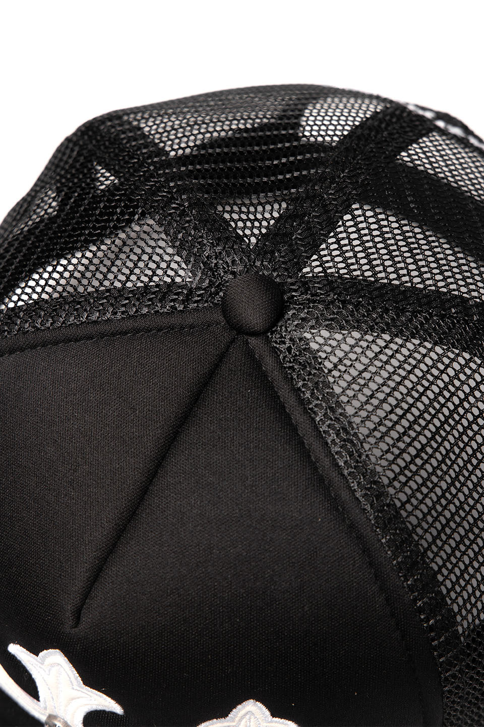 Cross Leather Patch Mesh Cap｜SUPPLIER｜キャップ