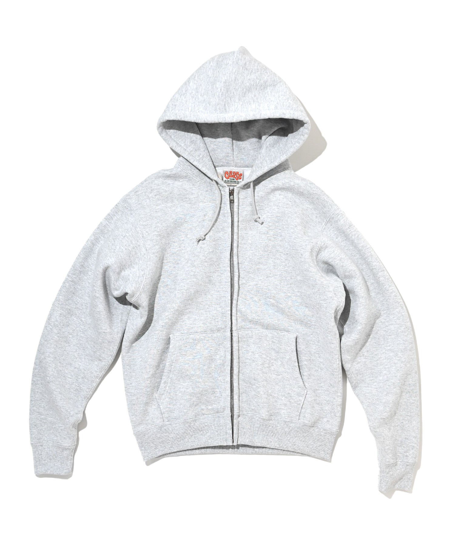 STANDARD ZIP HOODIE Ash Grey – SUPPLY TOKYO