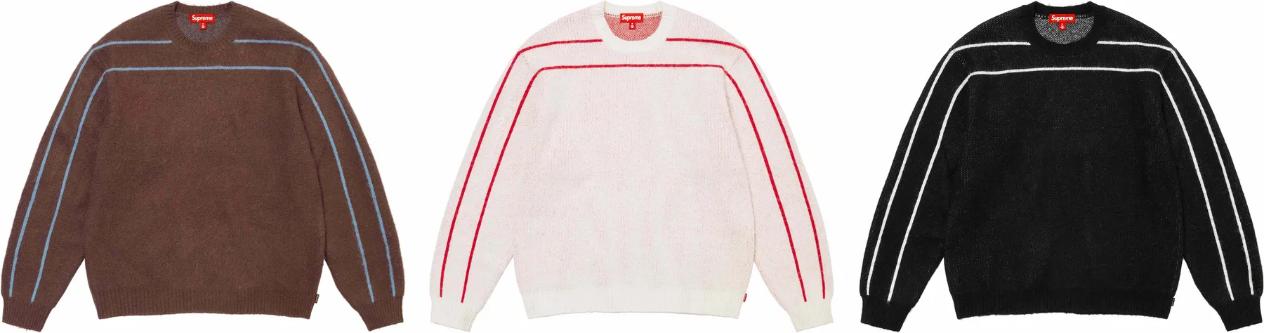 Back Stripe Sweater | Supreme 24fw
