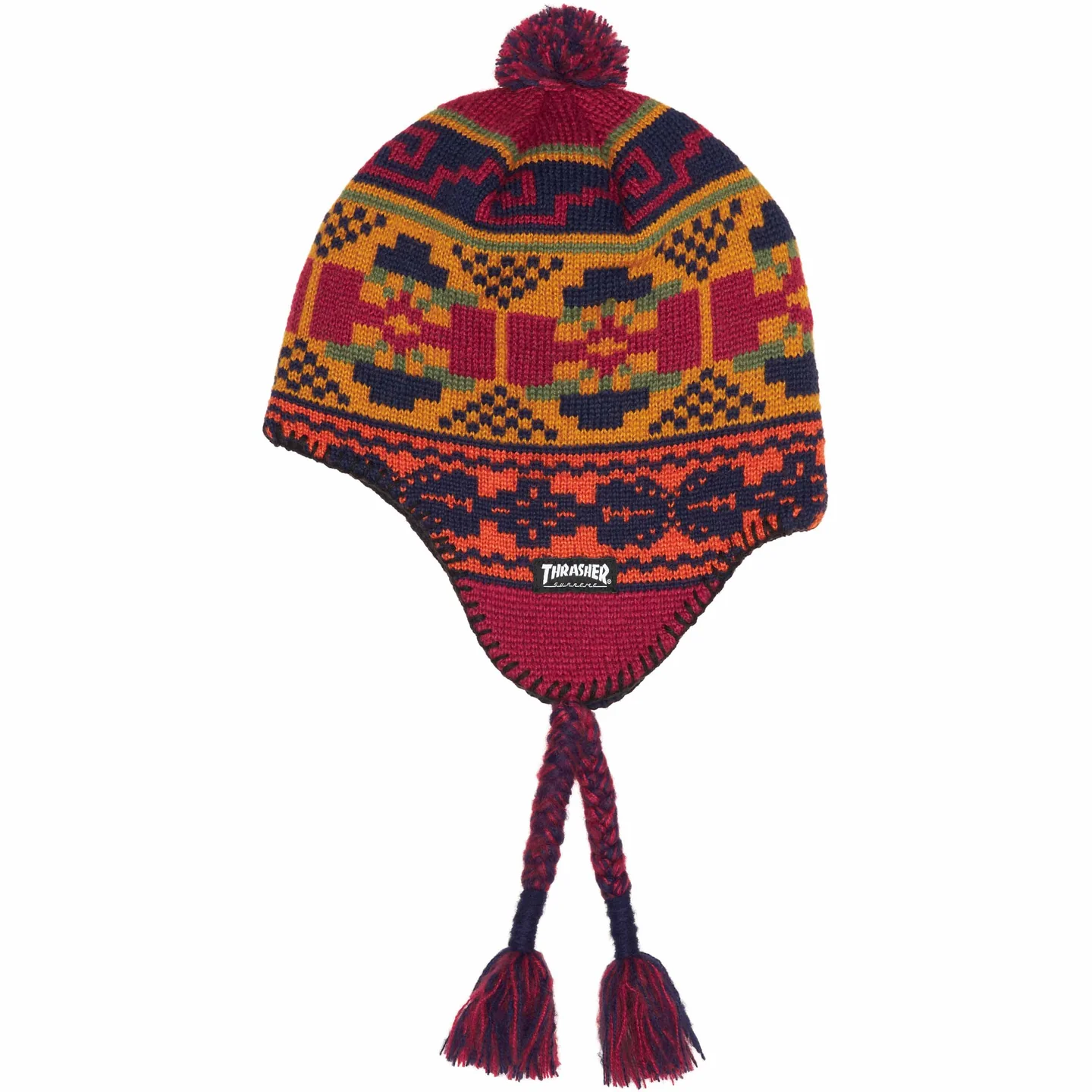 Supreme®/Thrasher® Earflap Beanie | Supreme 24fw