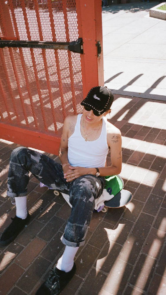 Studded Velvet Mesh Back 5-Panel | Supreme 21fw