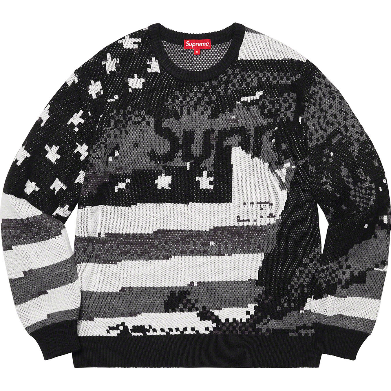 Digital Flag Sweater | Supreme 21ss