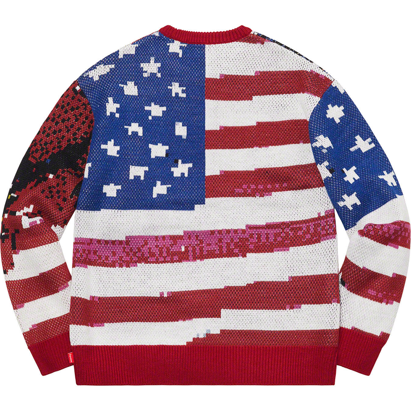 Digital Flag Sweater | Supreme 21ss
