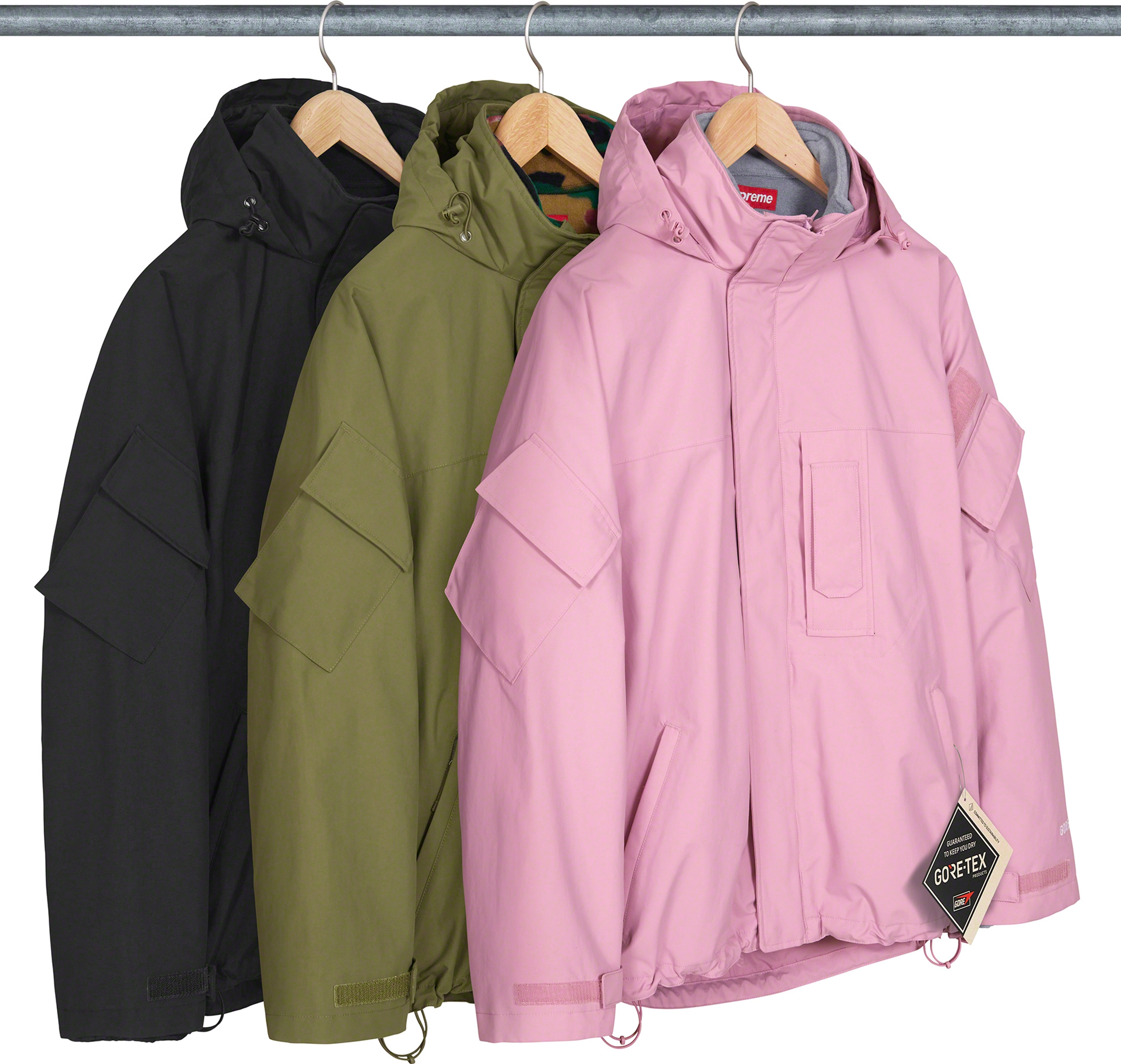 2-in-1 GORE-TEX Polartec® Liner Jacket | Supreme 23fw
