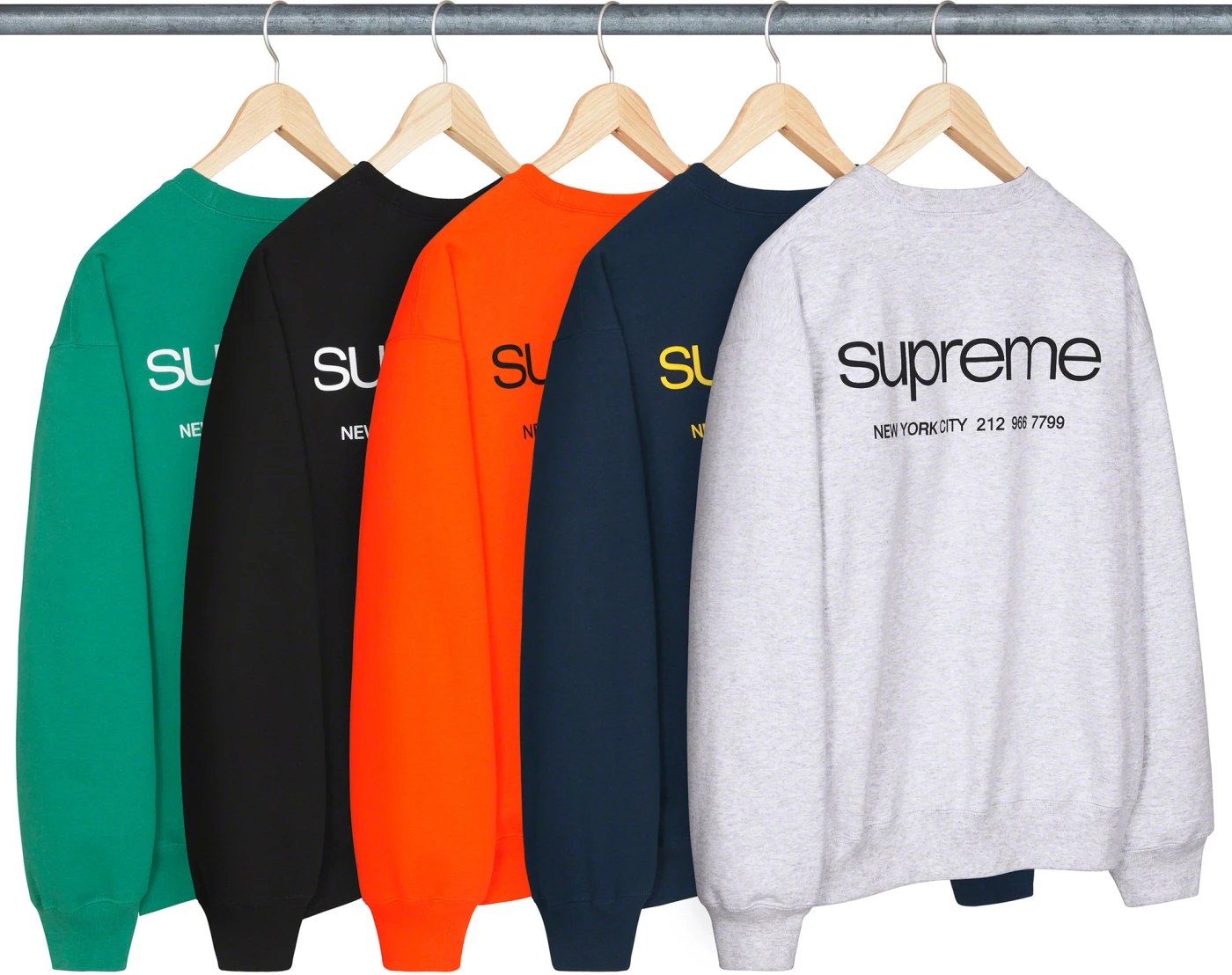 NYC Crewneck | Supreme 23fw