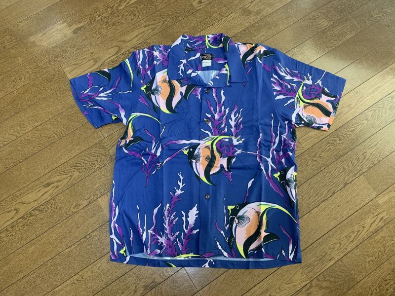 エンゼルフィッシュなハワイアンシャツ
