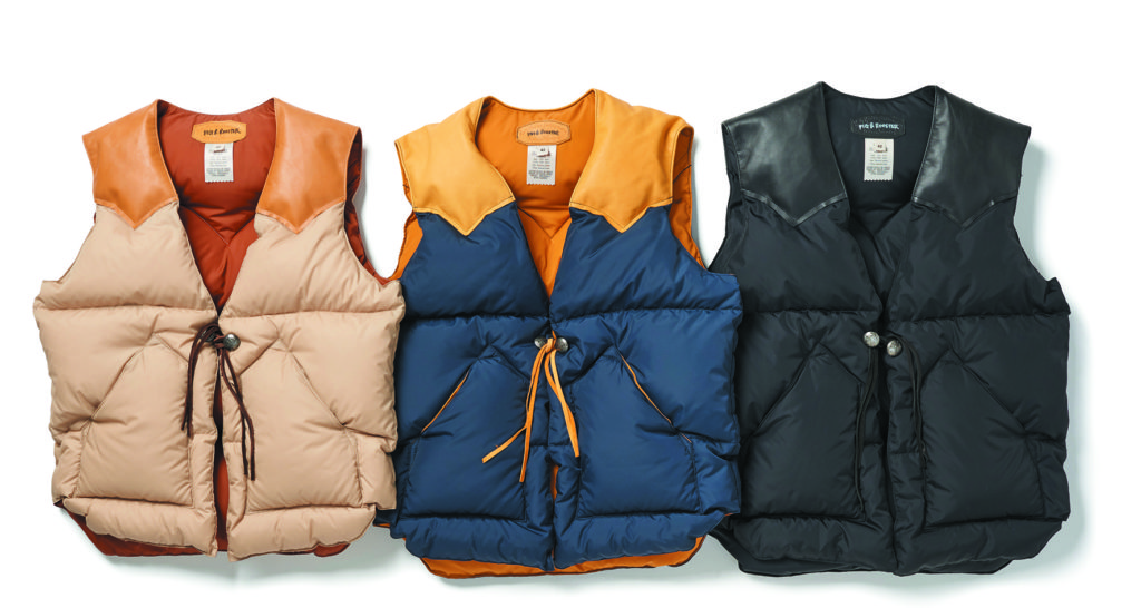 波チェックのお供に！ロッキーマウンテン別注ダウンベスト | SURFIN