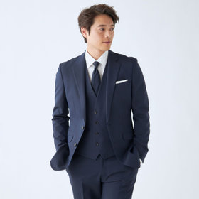 発送在庫あり】【SLIM TAPERED_2】【年間】2釦シングルスリーピース