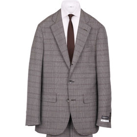 CLASSICO TAPERED】【春夏】3釦段返りシングルスーツ 2タック/グレー