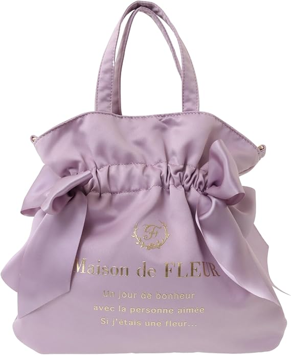 Maison De Fleur Satin Two Way Bag – Suteki Gifts