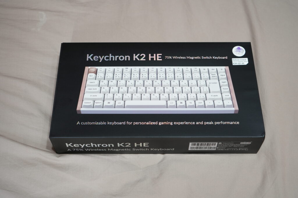 Keychron K2 HE ホワイトのレビュー】仕事もゲームもMacもWindowsも