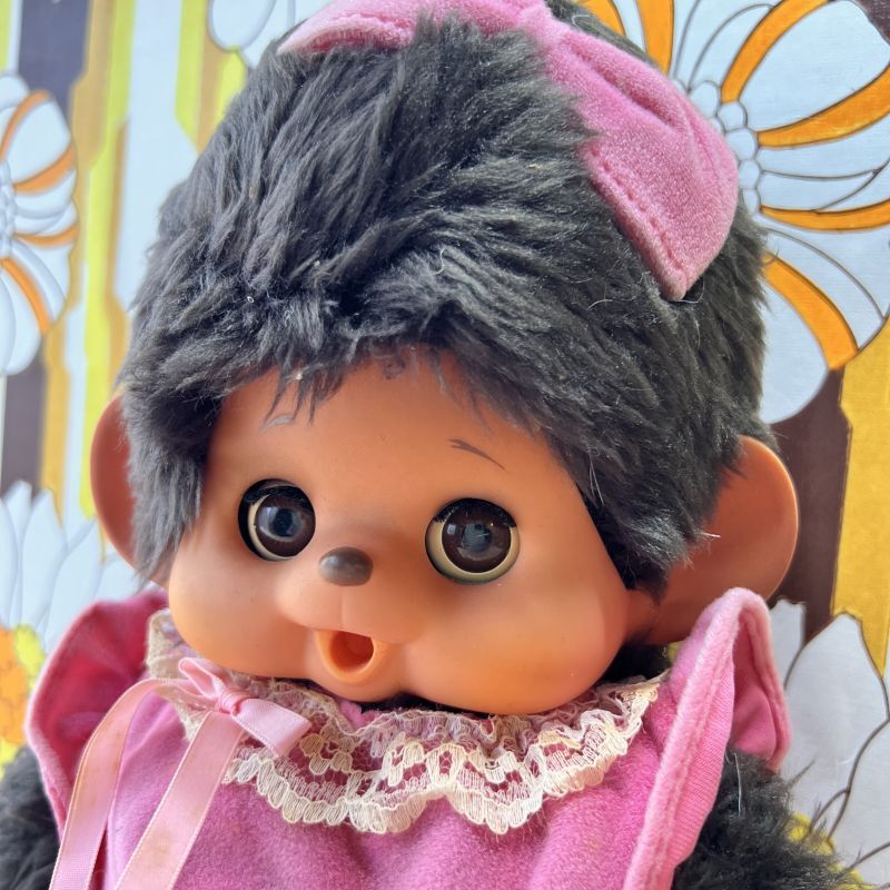 タイアップ商品〇 モンチッチ スリープアイぬいぐるみ 大サイズ