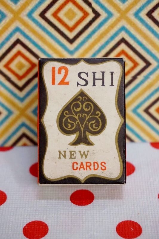 昭和レトロ 童友社 12 SHI NEW CARDS 十二支合わせカード トランプ
