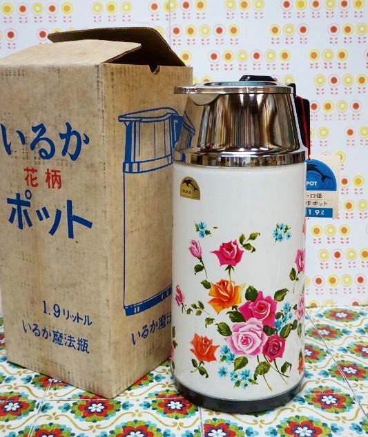 ローズバンド アンティーク花柄ポット ローズバンド アンティーク花柄