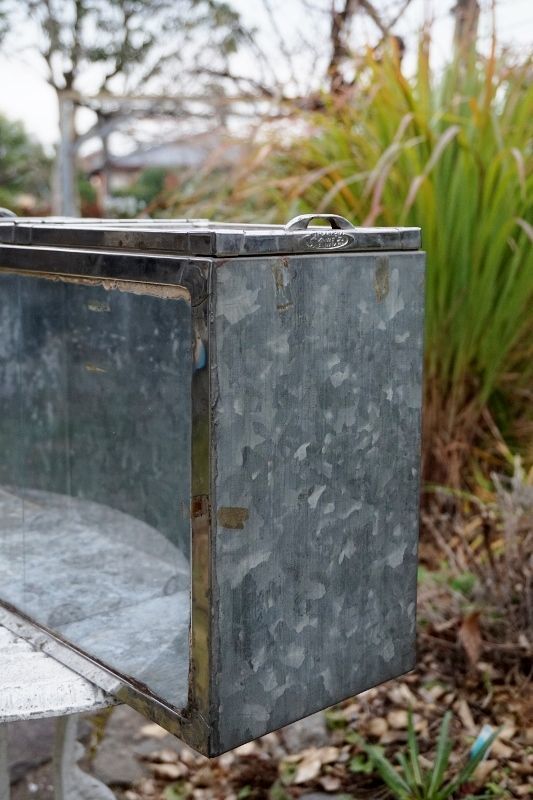 駄菓子屋 ブリキ ガラスケース ヴィンテージ KG635