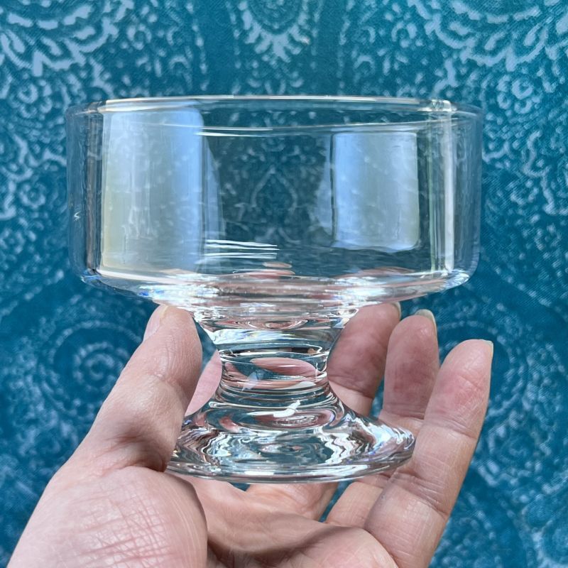 純喫茶 アイスクリームカップ デザートグラス クリア 喫茶店