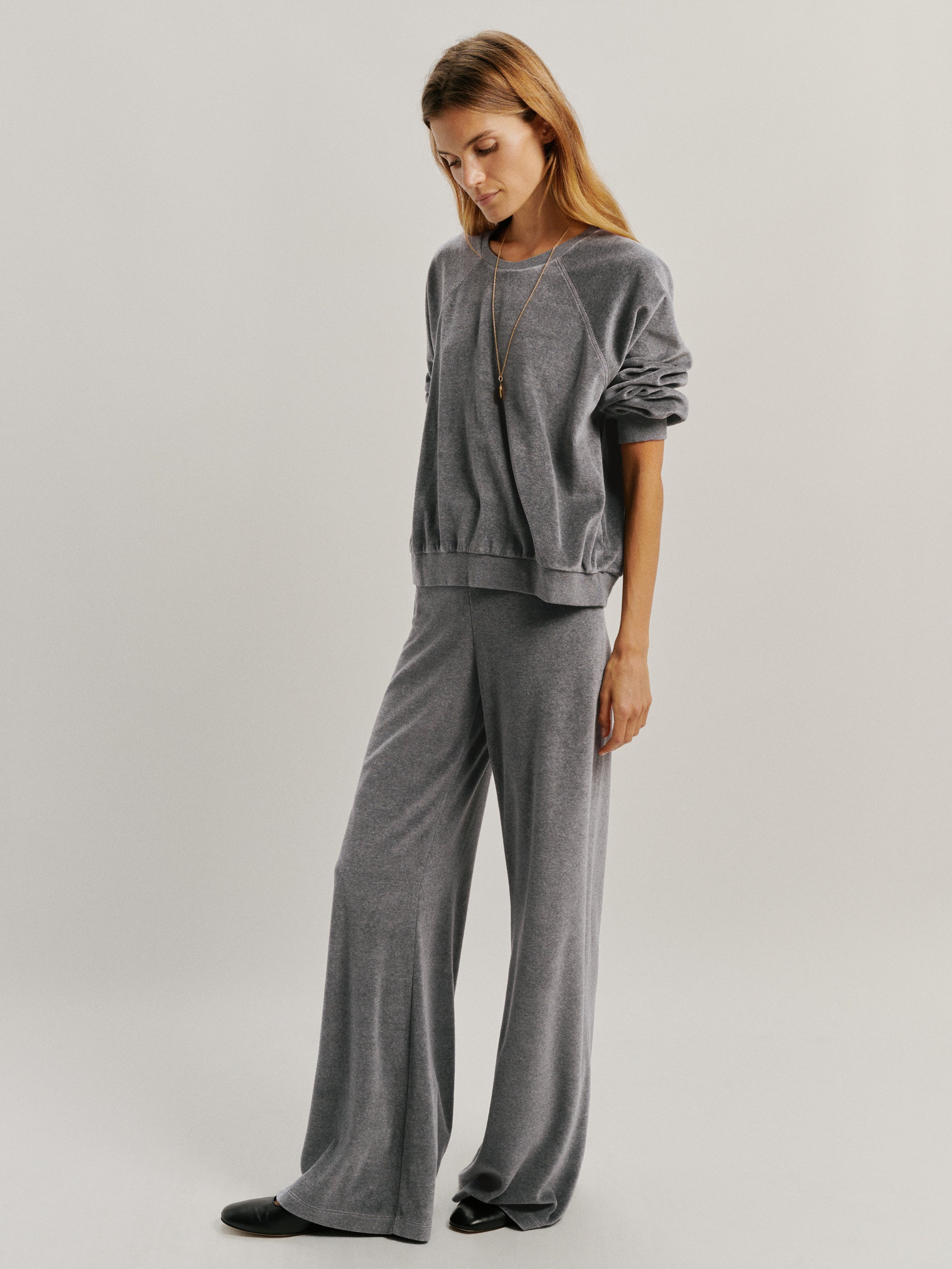 Zephyra Pants in Velour – Suzie Kondi