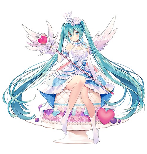 CDJapan : Hatsune Miku Birthday 2020 -Sweet Angel ver.- 1/7 Scale