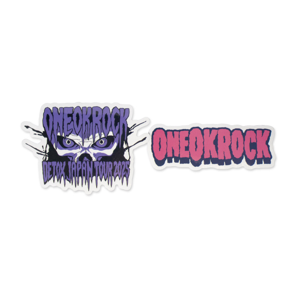 CDJapan : [Make-to-Order] ONE OK ROCK 2025 DETOX JAPAN Sticker Set