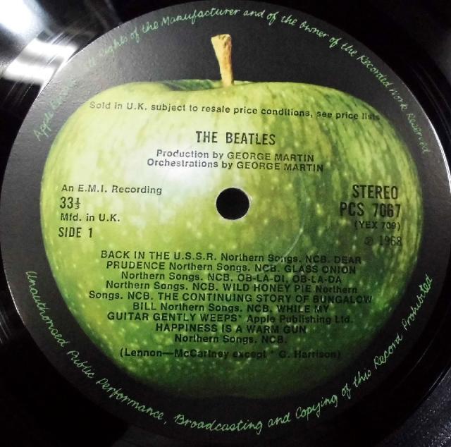 中古】1/24(火) BEATLES UKオリジナル盤を美品クラスの良品に厳選して