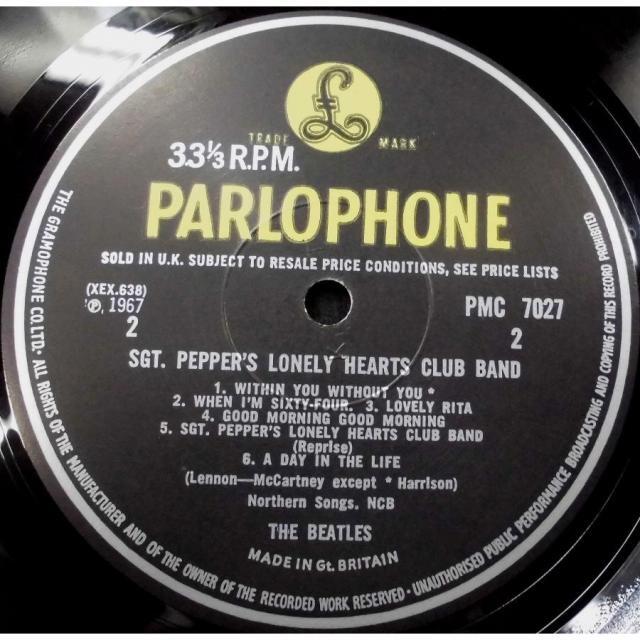 BEATLES中古】11/27(日) ～BEATLES作品UKオリジナル盤を出品！良品～美