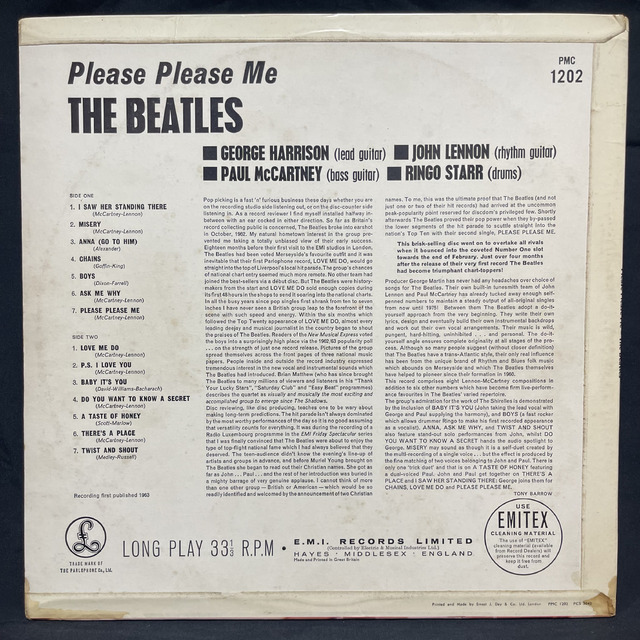稀少UKステレオ初期ラベル1G！両面1桁マザー1ビートルズBeatlesレコード The Beatles - Rubber Soul UK stereoの補修 - The Beatles