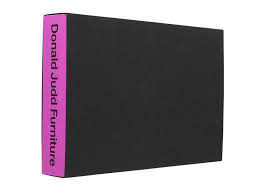 Donald Judd Furniture — William Stout Architectural Books