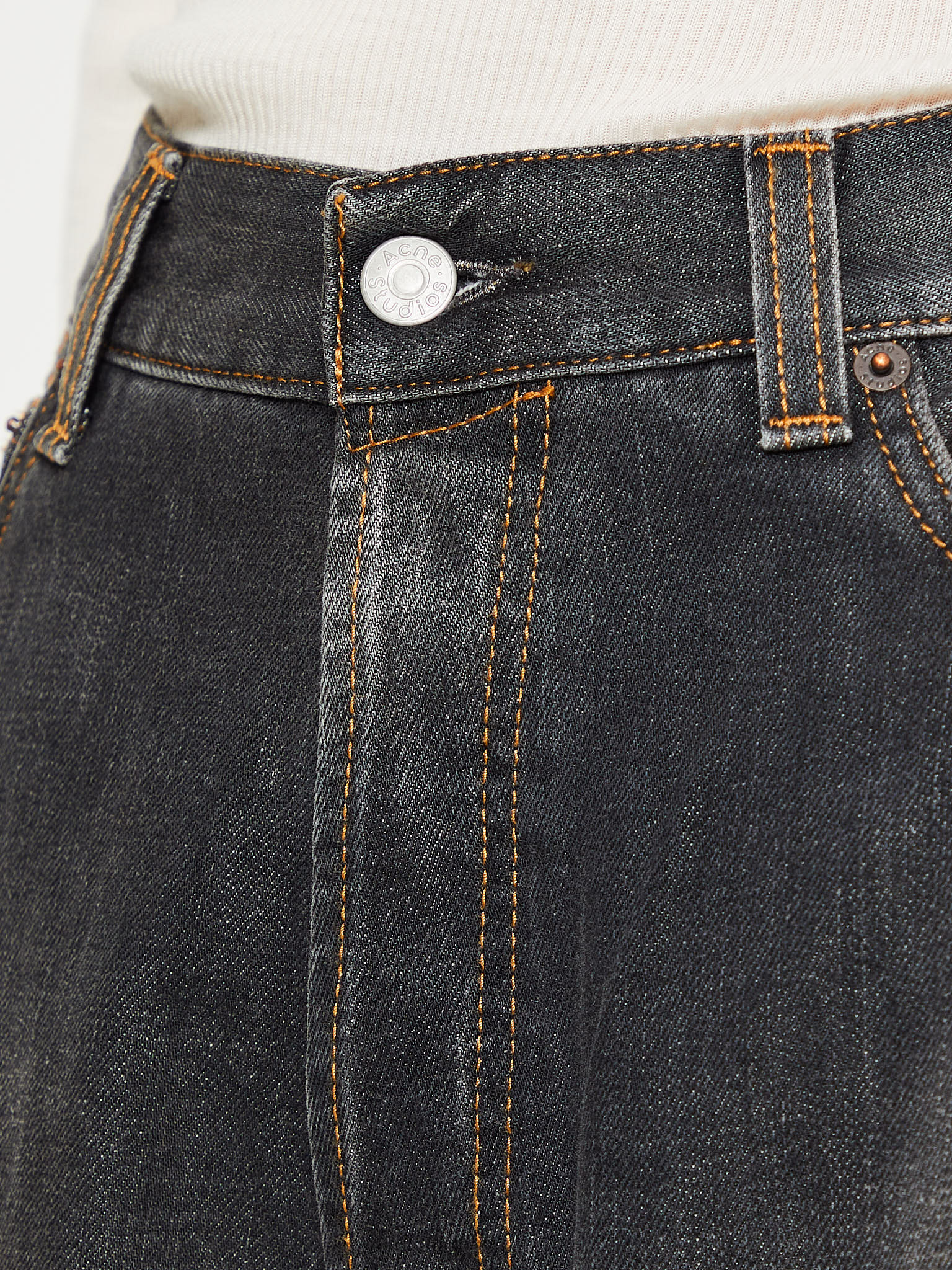 Acne Studios - 2023F Super Baggy Fit Jeans in Black Trafalgar – Stoy