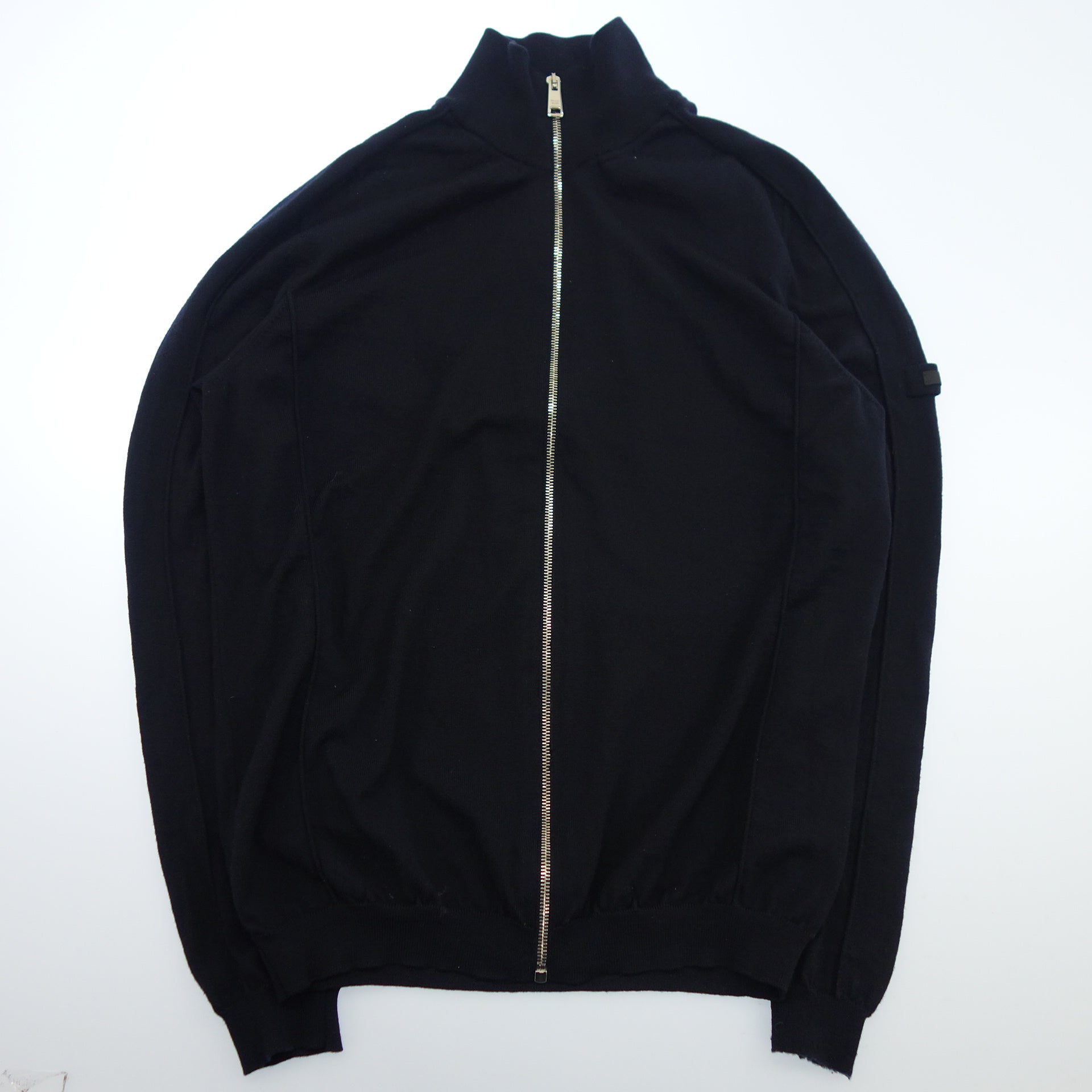 中古◇プラダ ドライバーズニット ネイビー サイズ52 メンズ PRADA