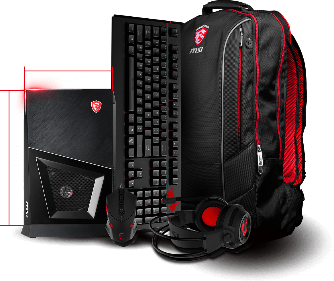 MSI 省スペースゲーミングデスクトップPC Trident 3 9SC-413JP