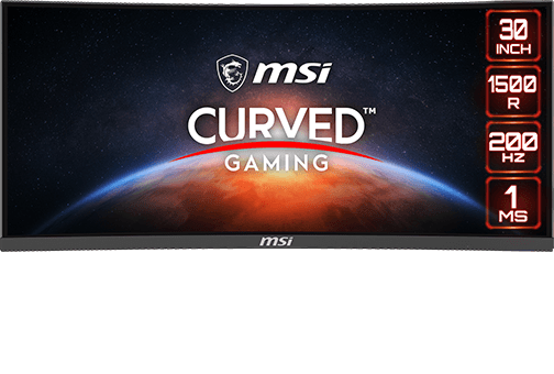 MSI Optix MAG301CR2 30 Inch Curved Gaming Monitor - 21:9 UltraWide