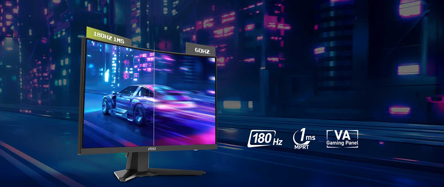 MAG 242C | 24 Inch Gaming Monitor | MSI Global