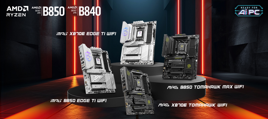 Next-Level AMD Ryzen B850 and X870E Motherboards at CES 2025