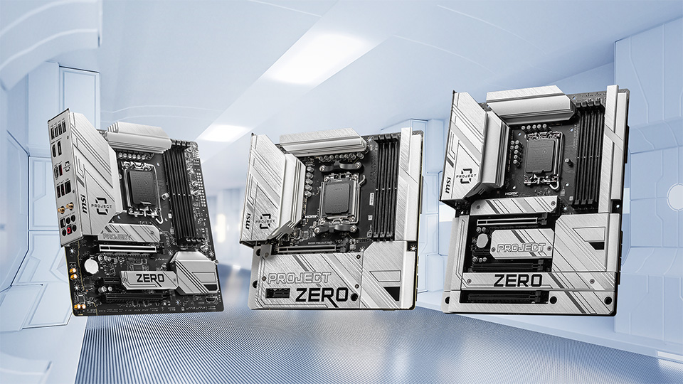 MSI Unveils PROJECT ZERO Series for Cleaner, More Attractive, and