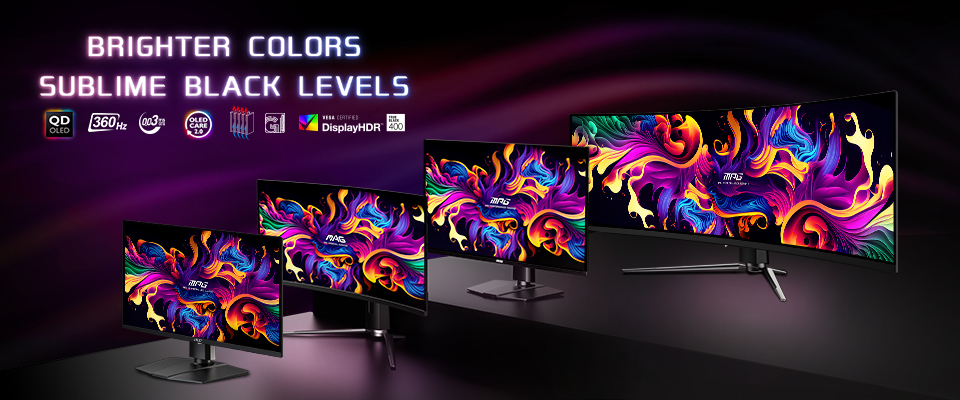 CES 2024 MSI製品：QD-OLEDゲーミングモニター、インテル第14世代AI