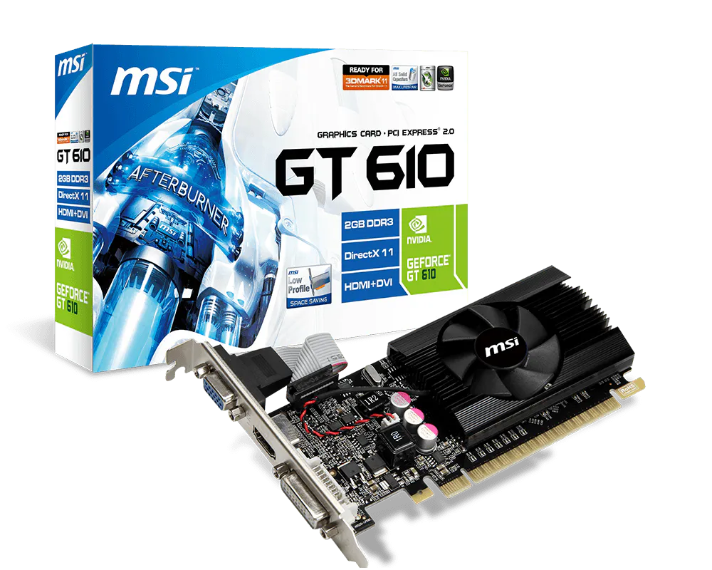 Specification N610-2GD3/LP | MSI Global - The Leading Brand in